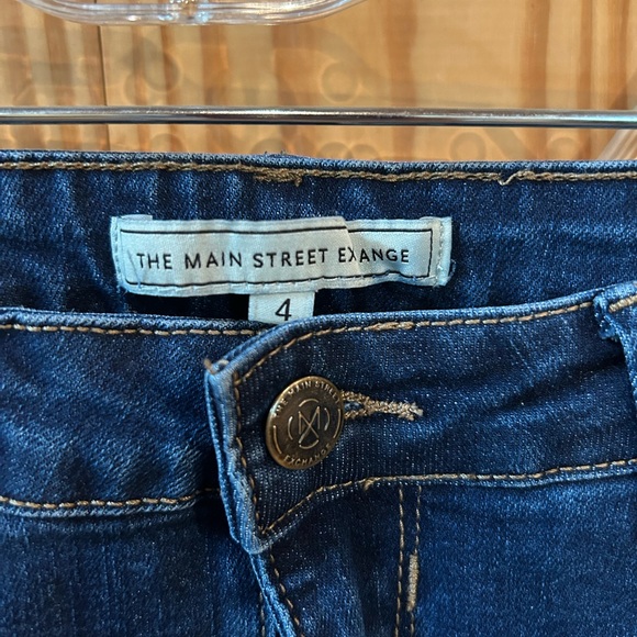 The Main Street Exchange Midi Denim Skirt - Picture 3 of 3